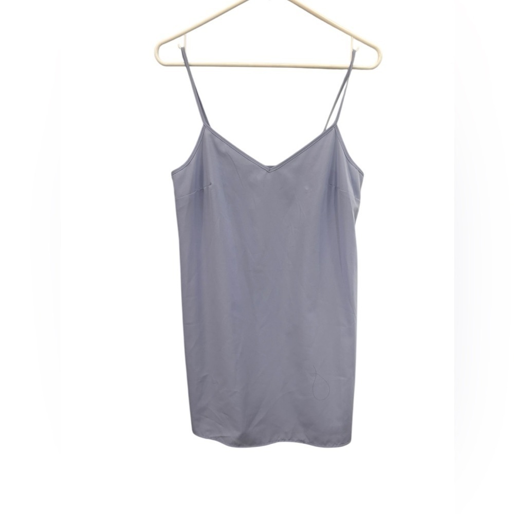 Club Monaco Women's Silk Slip Mini Dress Lavender Purple Lightweight Size 00
